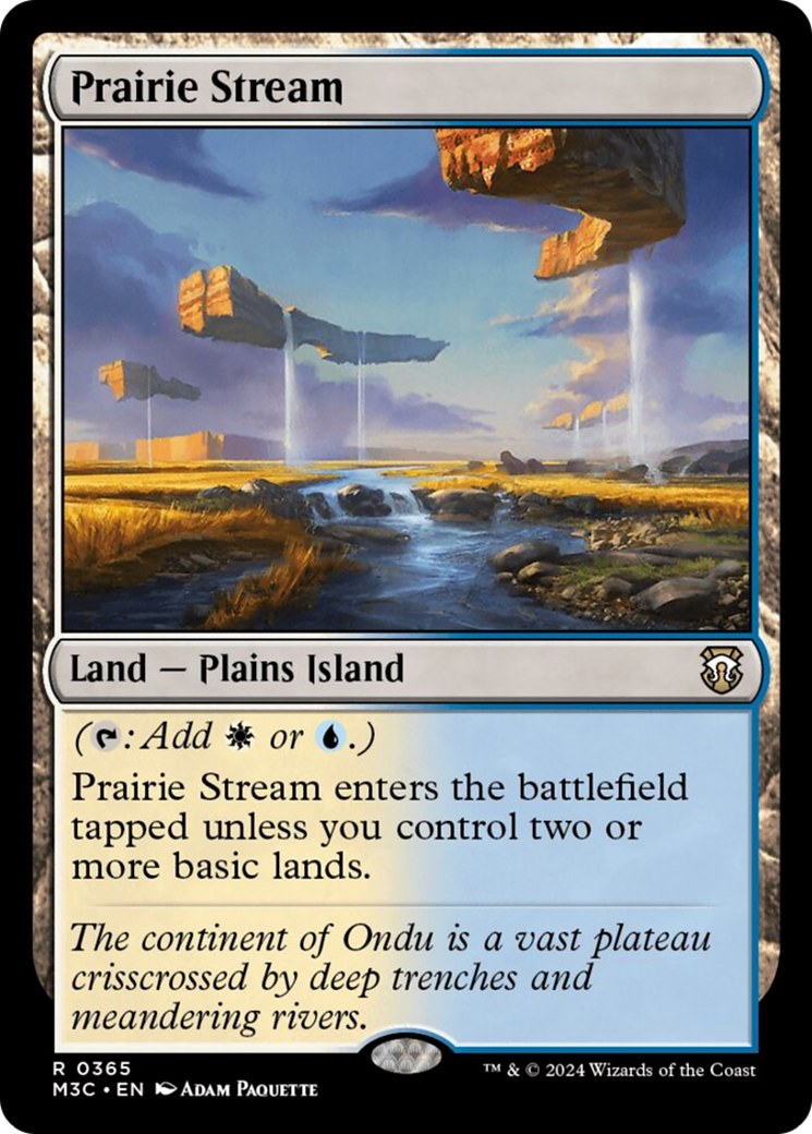 Prairie Stream [Modern Horizons 3 Commander] | L.A. Mood Comics and Games