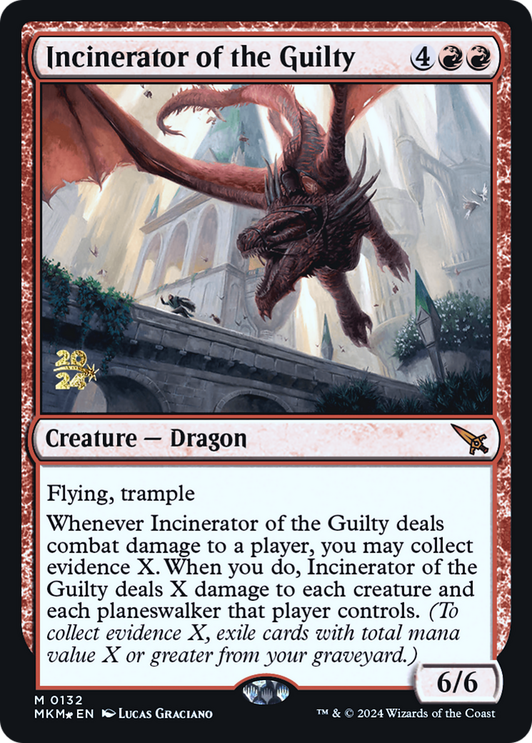 Incinerator of the Guilty [Murders at Karlov Manor Prerelease Promos] | L.A. Mood Comics and Games