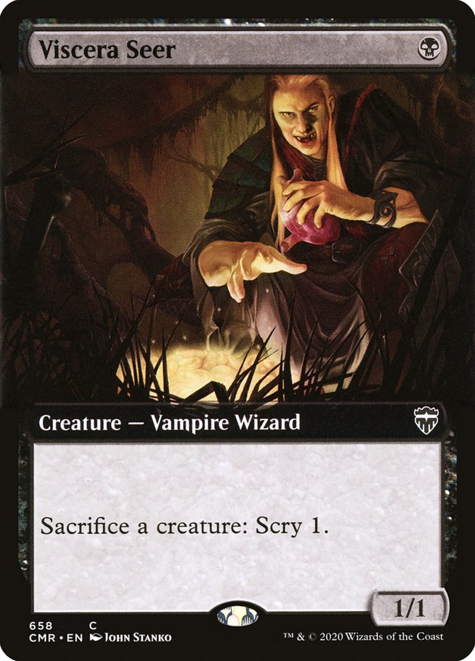 Viscera Seer (Extended Art) [Commander Legends] | L.A. Mood Comics and Games