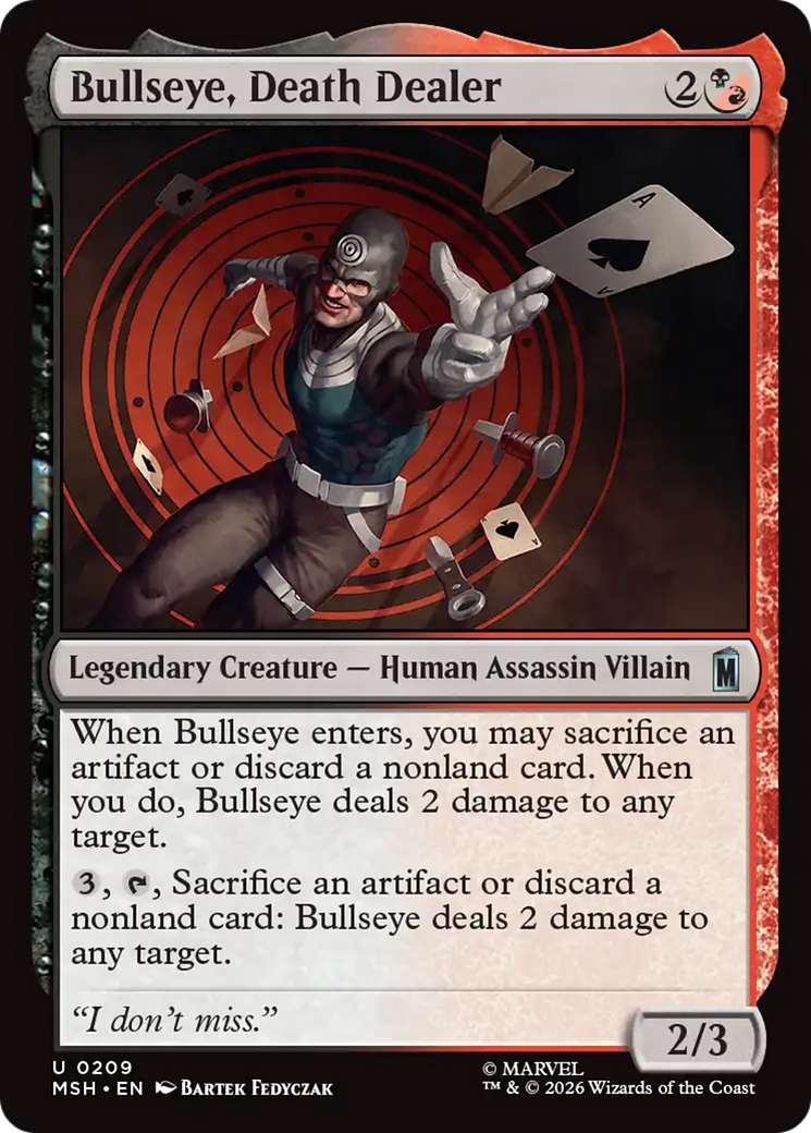 Bullseye, Death Dealer [Marvel Super Heroes] | L.A. Mood Comics and Games