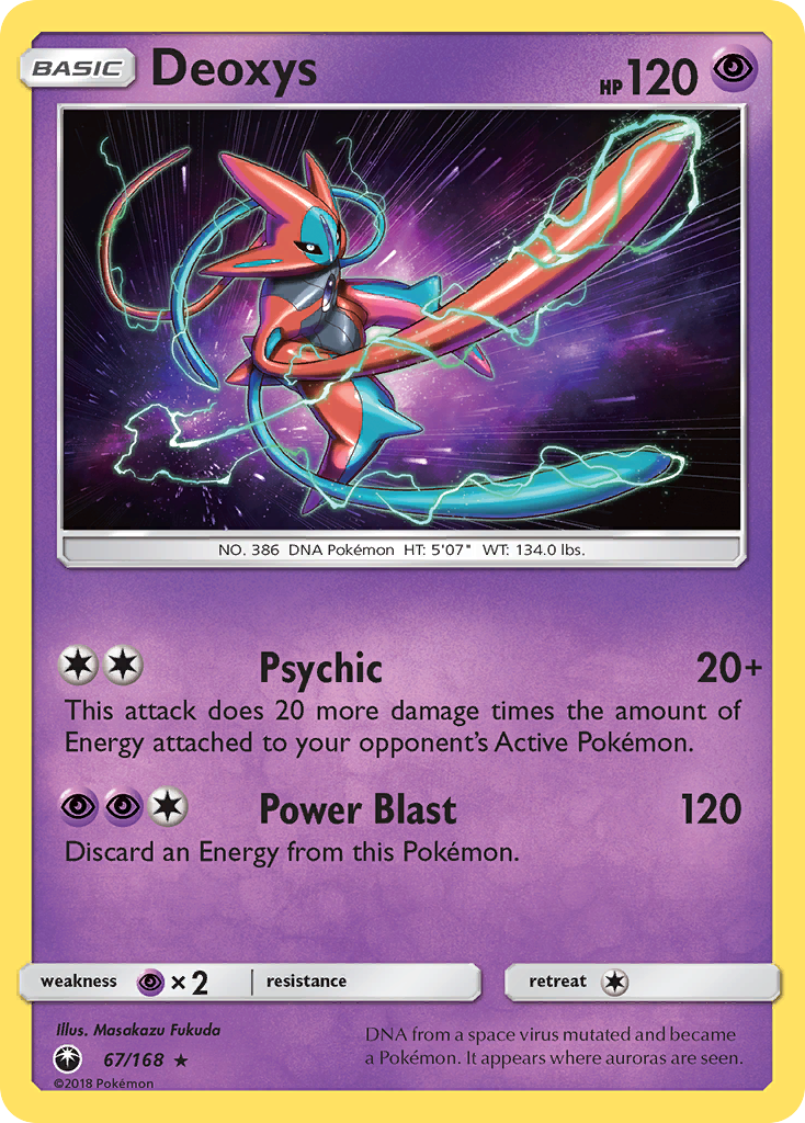 Deoxys (67/168) [Sun & Moon: Celestial Storm] | L.A. Mood Comics and Games