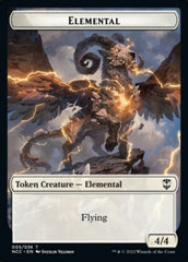 Clue // Elemental (005) Double-Sided Token [Streets of New Capenna Commander Tokens] | L.A. Mood Comics and Games