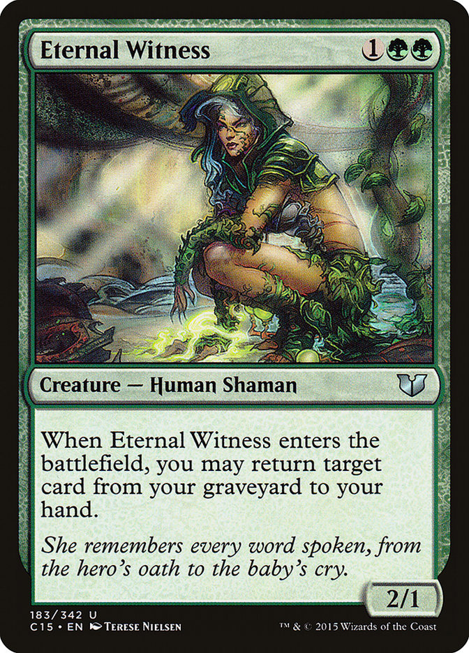 Eternal Witness [Commander 2015] | L.A. Mood Comics and Games
