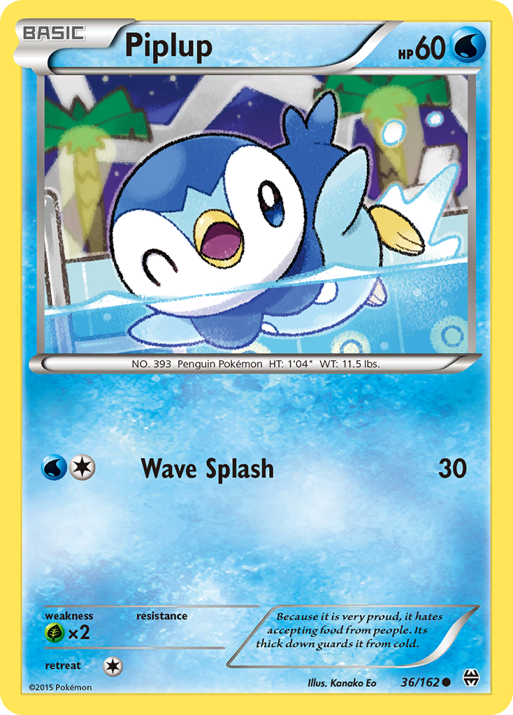 Piplup (36/162) [XY: BREAKthrough] | L.A. Mood Comics and Games
