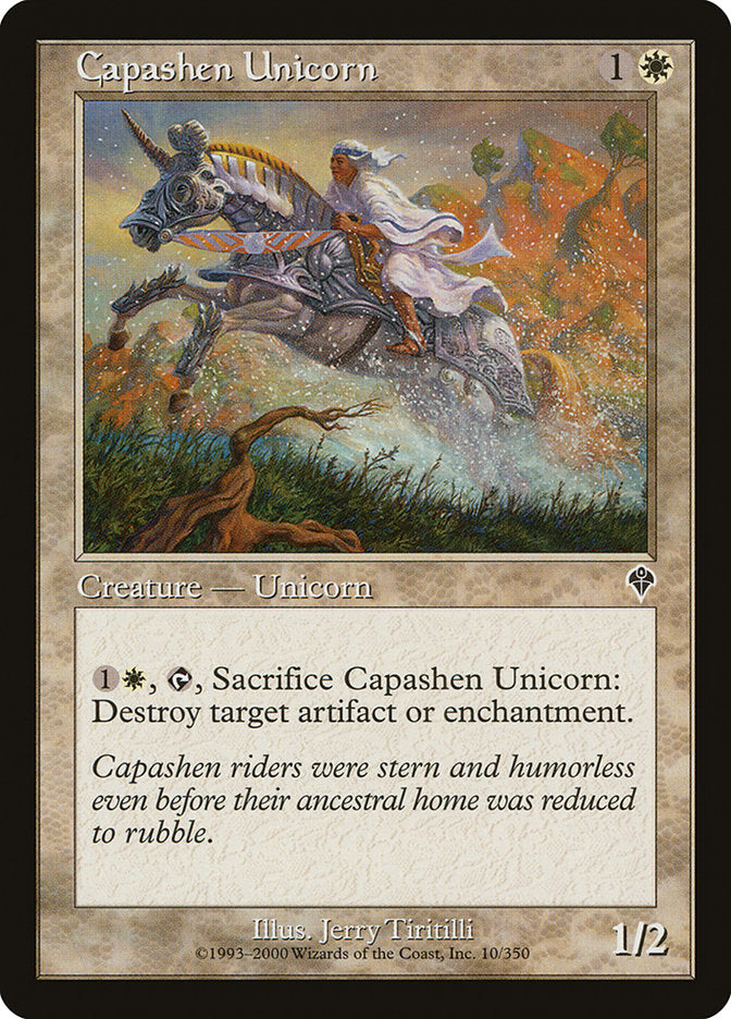 Capashen Unicorn [Invasion] | L.A. Mood Comics and Games