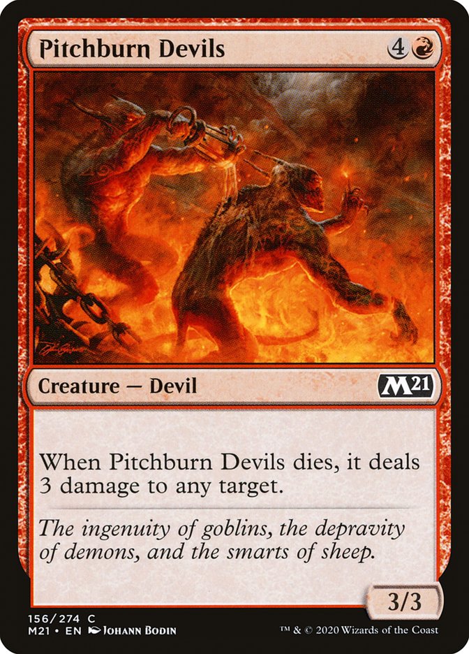 Pitchburn Devils [Core Set 2021] | L.A. Mood Comics and Games