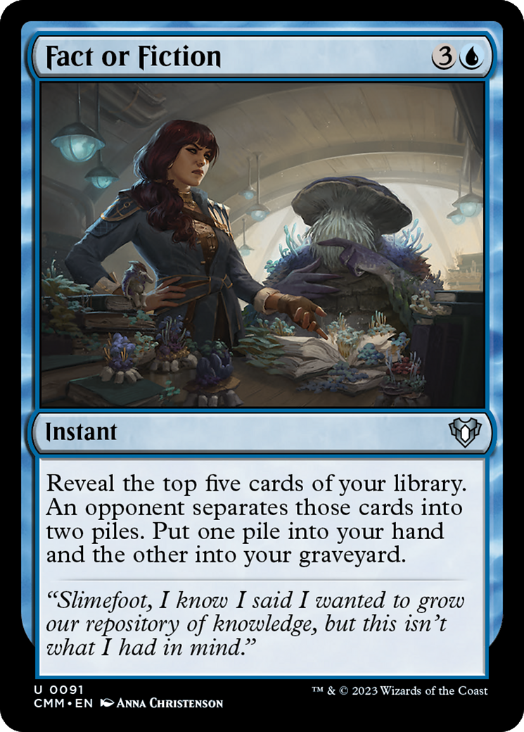 Fact or Fiction [Commander Masters] | L.A. Mood Comics and Games