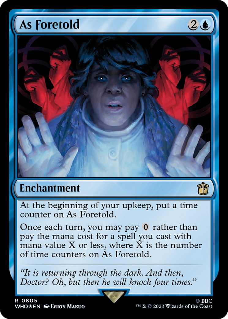 As Foretold (Surge Foil) [Doctor Who] | L.A. Mood Comics and Games