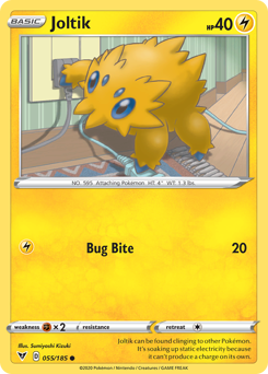 Joltik (055/185) [Sword & Shield: Vivid Voltage] | L.A. Mood Comics and Games