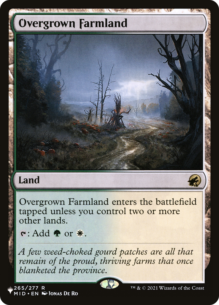 Overgrown Farmland [The List] | L.A. Mood Comics and Games