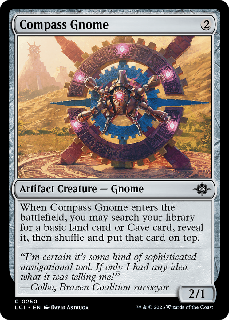 Compass Gnome [The Lost Caverns of Ixalan] | L.A. Mood Comics and Games