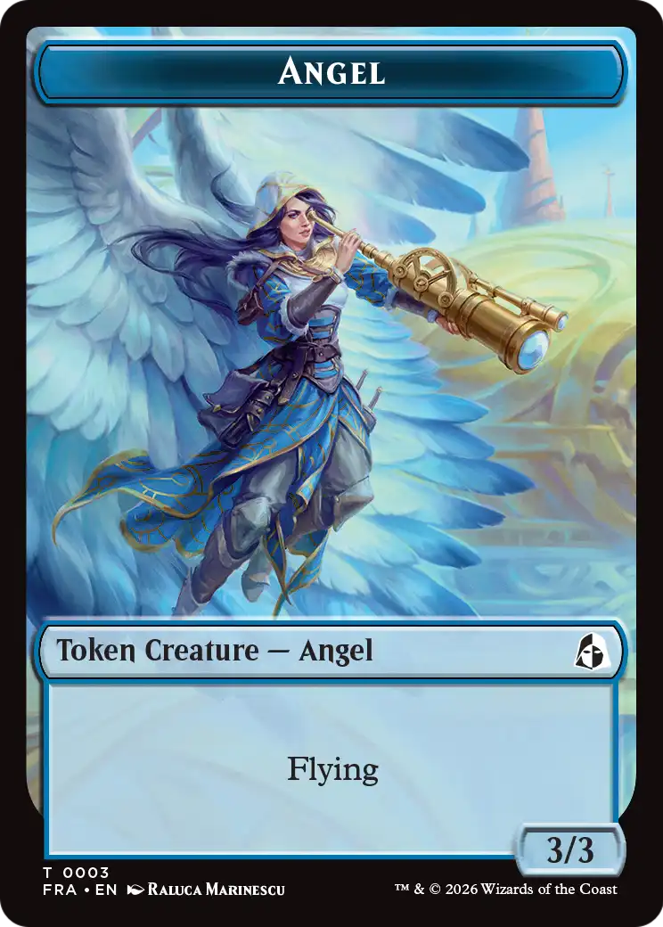 Angel (0003) // Beast Double-Sided Token [Reality Fracture Tokens] | L.A. Mood Comics and Games