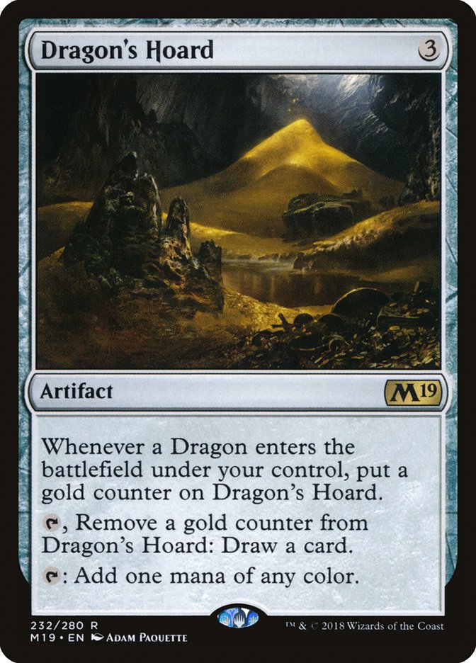 Dragon's Hoard [Core Set 2019] | L.A. Mood Comics and Games