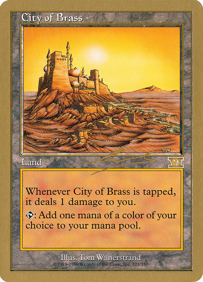 City of Brass (Nicolas Labarre) [World Championship Decks 2000] | L.A. Mood Comics and Games