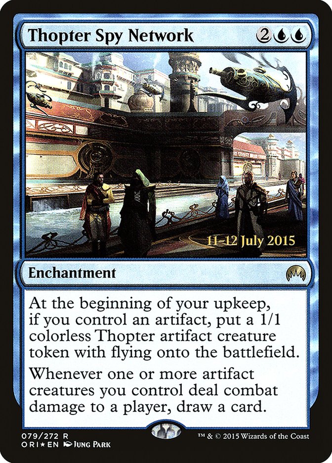 Thopter Spy Network [Magic Origins Prerelease Promos] | L.A. Mood Comics and Games