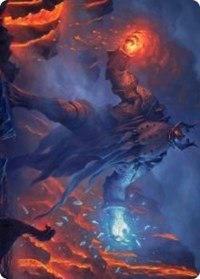 Aegar, the Freezing Flame Art Card [Kaldheim Art Series] | L.A. Mood Comics and Games