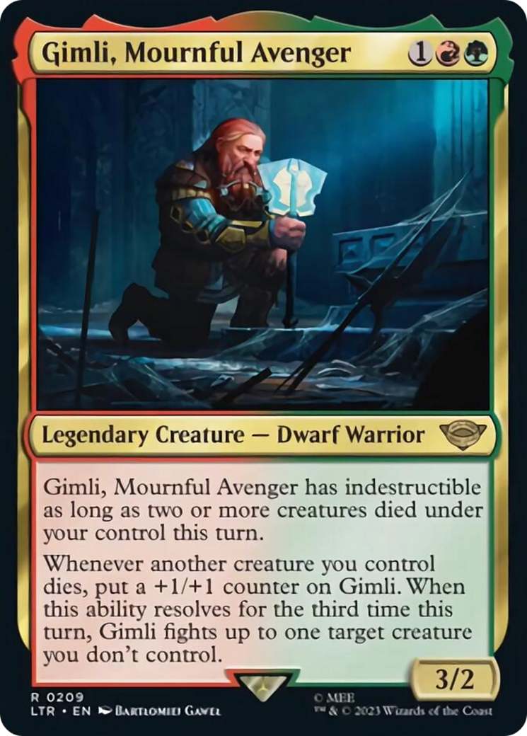 Gimli, Mournful Avenger [The Lord of the Rings: Tales of Middle-Earth] | L.A. Mood Comics and Games