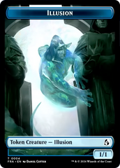 Illusion // Jace Double-Sided Token [Reality Fracture Tokens] | L.A. Mood Comics and Games
