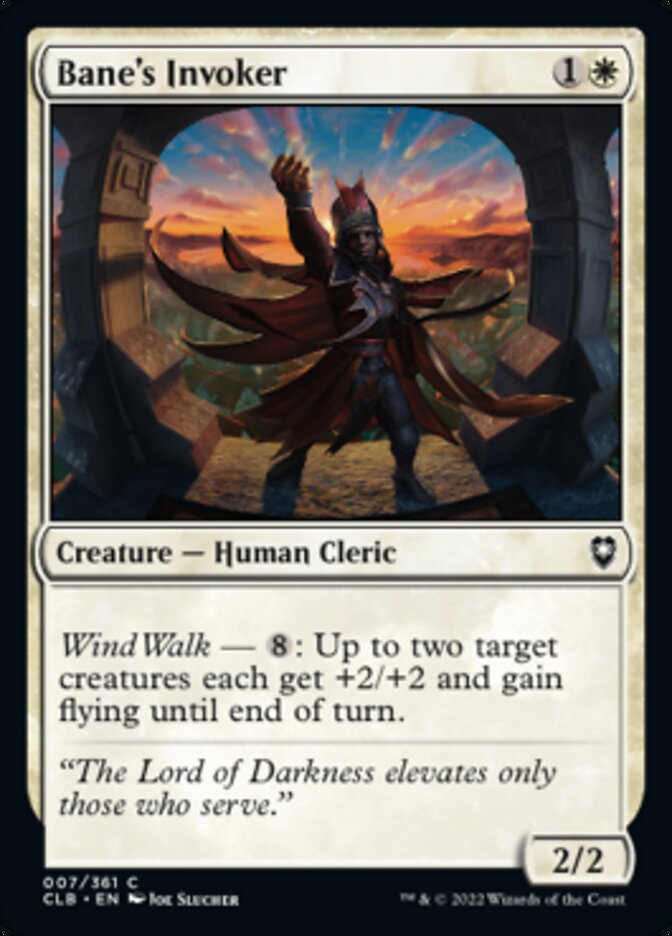 Bane's Invoker [Commander Legends: Battle for Baldur's Gate] | L.A. Mood Comics and Games