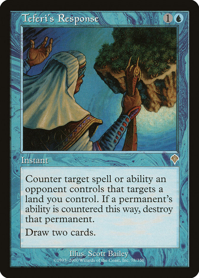 Teferi's Response [Invasion] | L.A. Mood Comics and Games