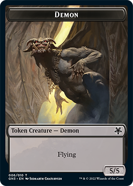 Bird Illusion // Demon Double-Sided Token [Game Night: Free-for-All Tokens] | L.A. Mood Comics and Games