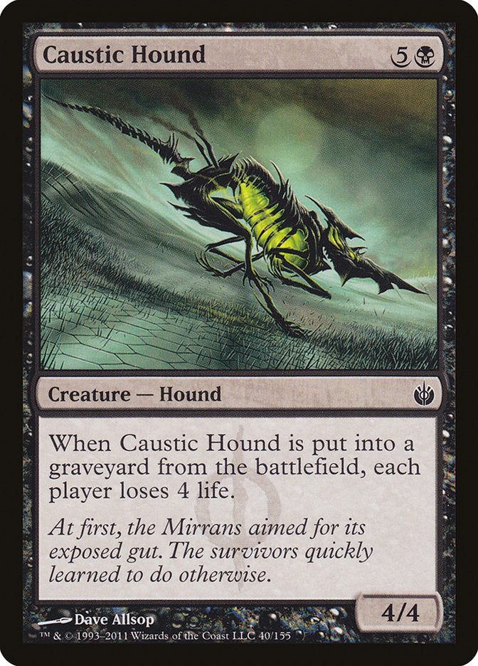 Caustic Hound [Mirrodin Besieged] | L.A. Mood Comics and Games