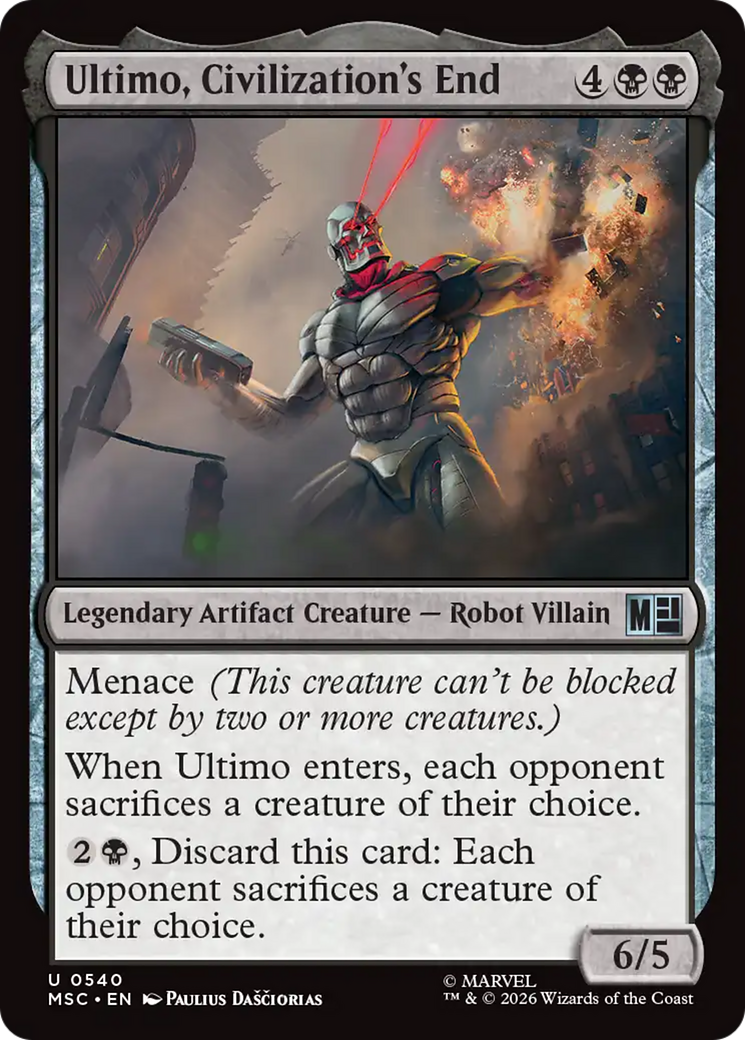 Ultimo, Civilization's End [Marvel Super Heroes Commander] | L.A. Mood Comics and Games