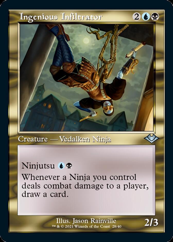 Ingenious Infiltrator (Retro Foil Etched) [Modern Horizons] | L.A. Mood Comics and Games
