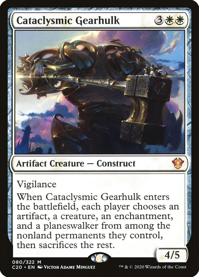 Cataclysmic Gearhulk [Commander 2020] | L.A. Mood Comics and Games