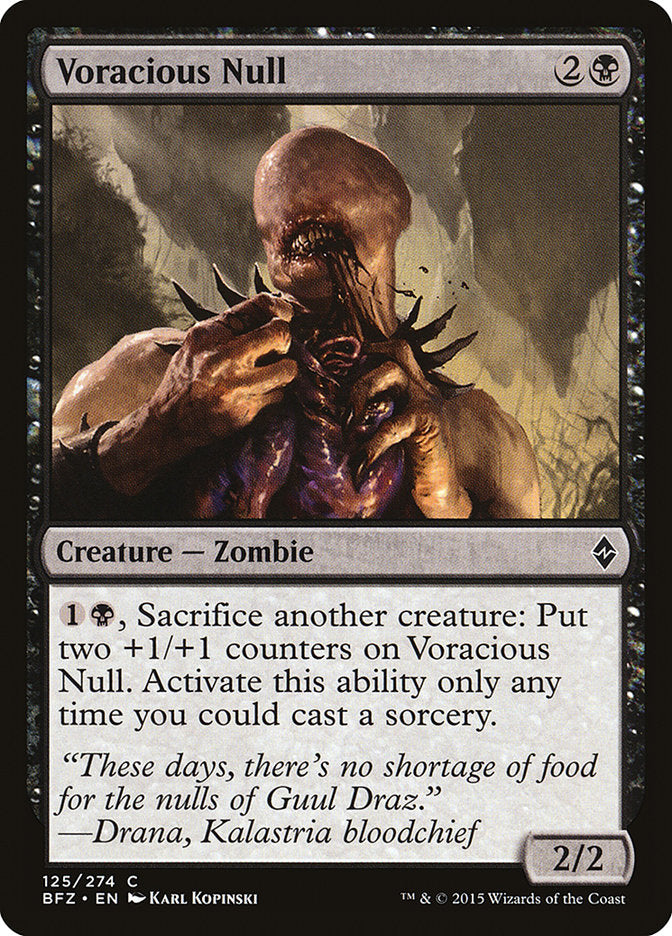 Voracious Null [Battle for Zendikar] | L.A. Mood Comics and Games