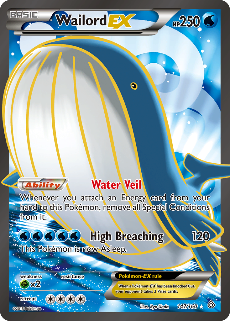 Wailord EX (147/160) [XY: Primal Clash] | L.A. Mood Comics and Games