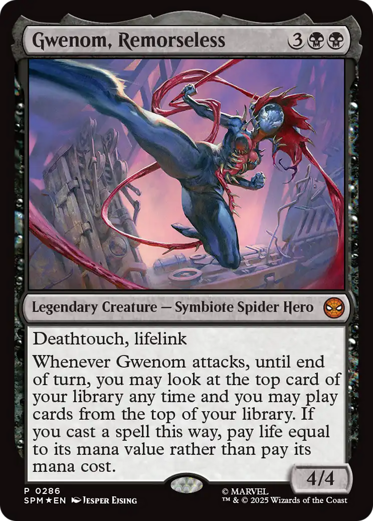 Gwenom, Remorseless [Marvel's Spider-Man Promos] | L.A. Mood Comics and Games