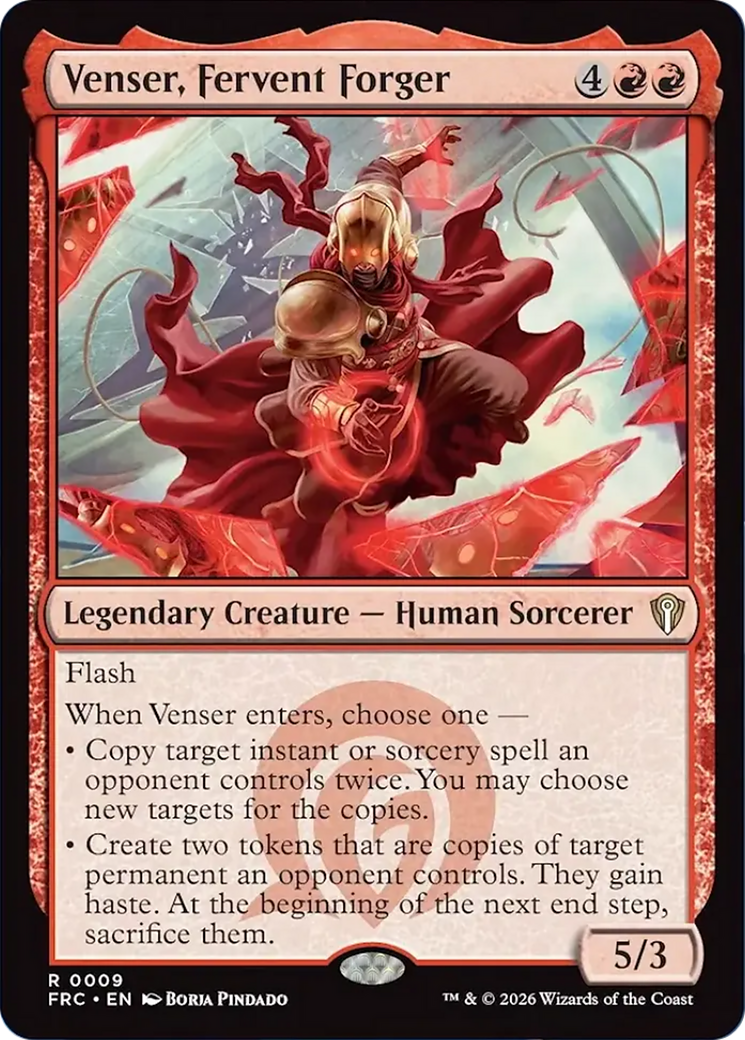 Venser, Fervent Forger [Reality Fracture Commander] | L.A. Mood Comics and Games