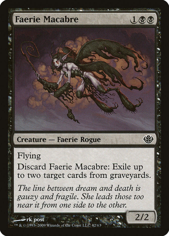 Faerie Macabre [Duel Decks: Garruk vs. Liliana] | L.A. Mood Comics and Games