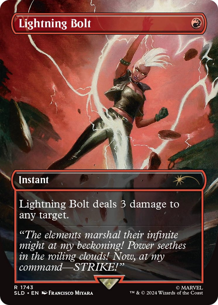 Lightning Bolt (1743) (Rainbow Foil) [Secret Lair Drop Series] | L.A. Mood Comics and Games
