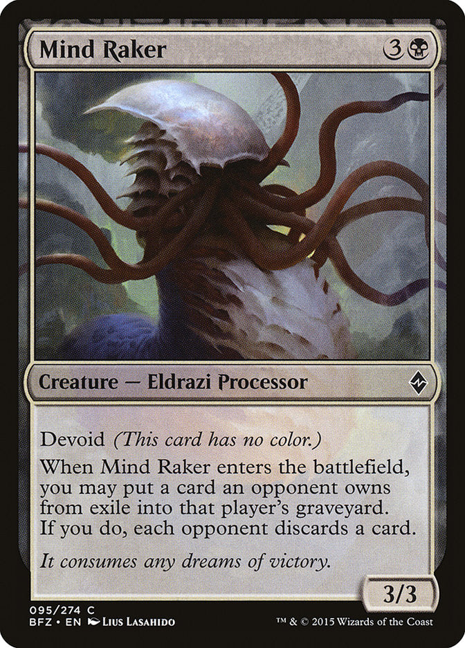 Mind Raker [Battle for Zendikar] | L.A. Mood Comics and Games