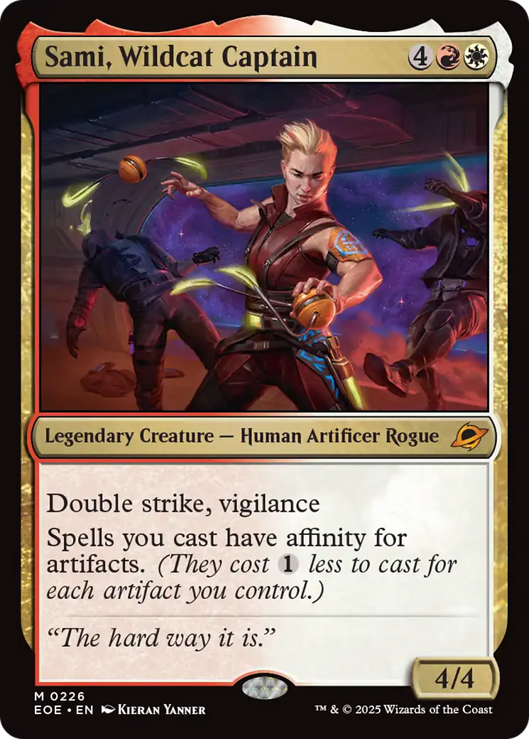 Sami, Wildcat Captain [Edge of Eternities] | L.A. Mood Comics and Games