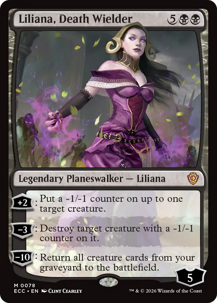 Liliana, Death Wielder [Lorwyn Eclipsed Commander] | L.A. Mood Comics and Games