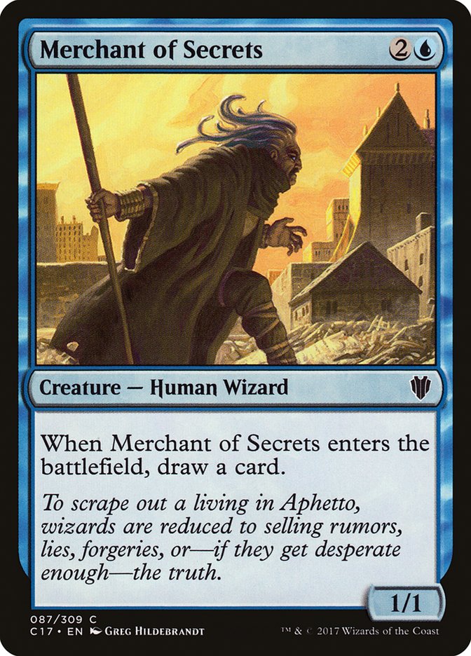 Merchant of Secrets [Commander 2017] | L.A. Mood Comics and Games