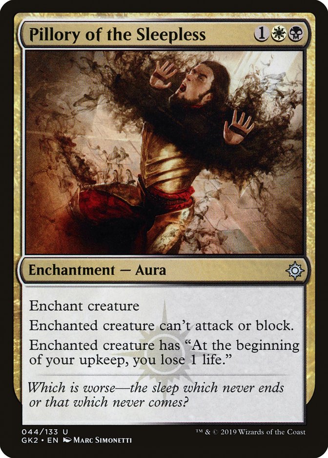 Pillory of the Sleepless [Ravnica Allegiance Guild Kit] | L.A. Mood Comics and Games