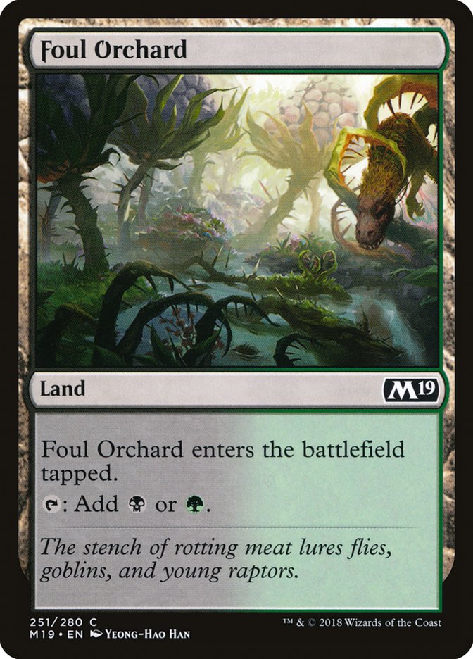 Foul Orchard [Core Set 2019] | L.A. Mood Comics and Games