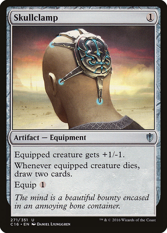 Skullclamp [Commander 2016] | L.A. Mood Comics and Games