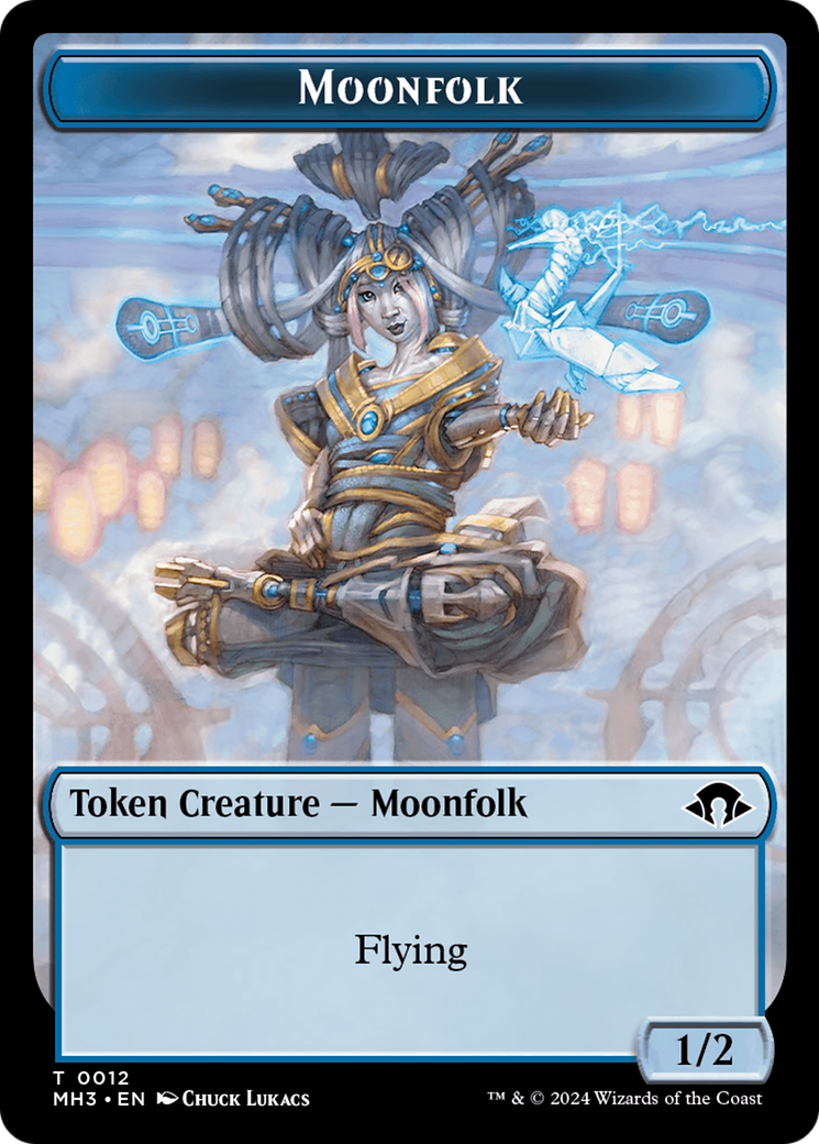 Moonfolk // Energy Reserve Double-Sided Token [Modern Horizons 3 Tokens] | L.A. Mood Comics and Games