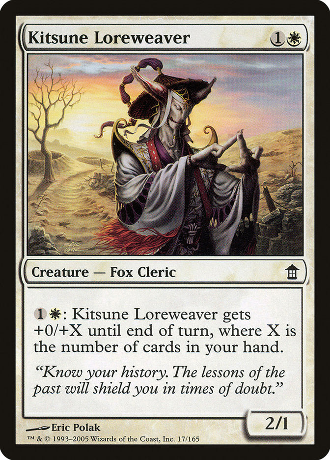 Kitsune Loreweaver [Saviors of Kamigawa] | L.A. Mood Comics and Games