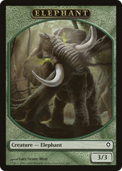 Angel // Elephant Double-Sided Token [Marvel Super Heroes Commander Tokens] | L.A. Mood Comics and Games