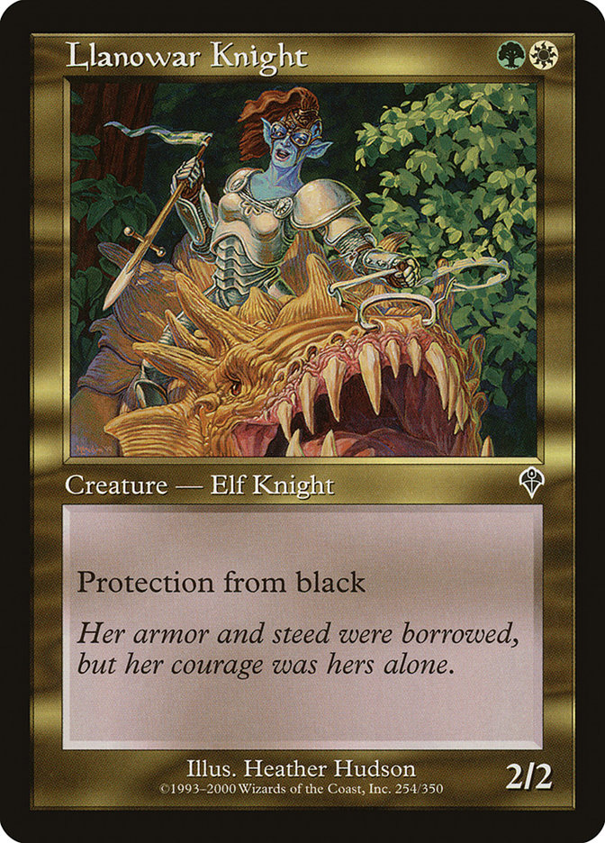 Llanowar Knight [Invasion] | L.A. Mood Comics and Games