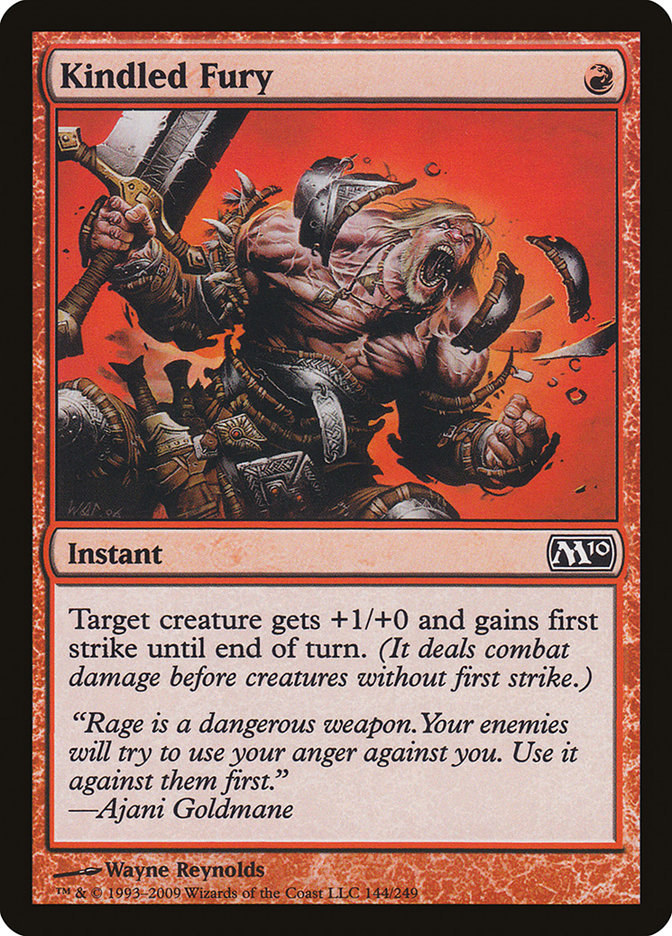Kindled Fury [Magic 2010] | L.A. Mood Comics and Games