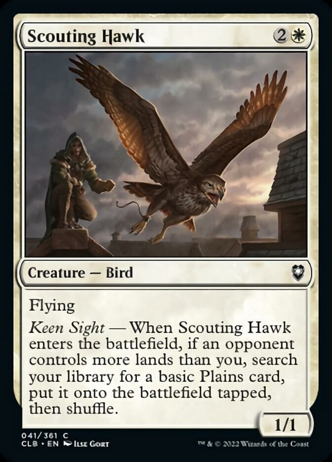 Scouting Hawk [Commander Legends: Battle for Baldur's Gate] | L.A. Mood Comics and Games