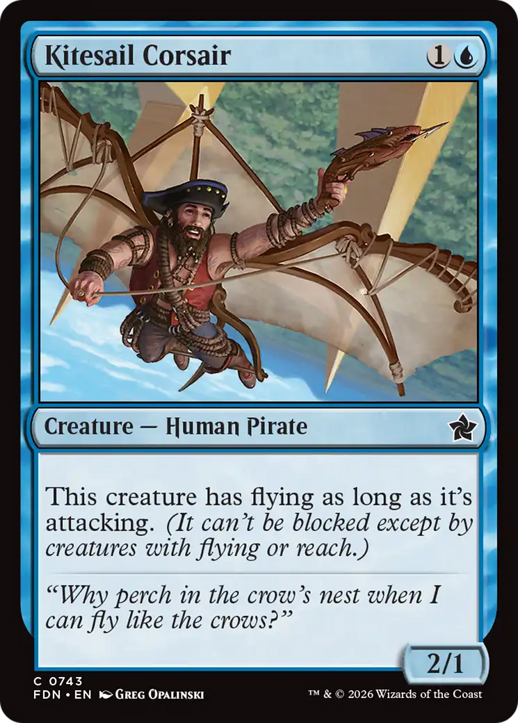 Kitesail Corsair (0743) [Foundations] | L.A. Mood Comics and Games