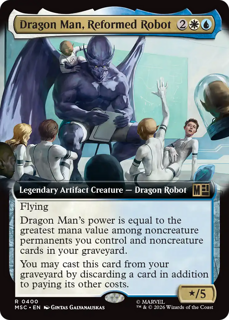 Dragon Man, Reformed Robot (Extended Art) [Marvel Super Heroes Commander] | L.A. Mood Comics and Games